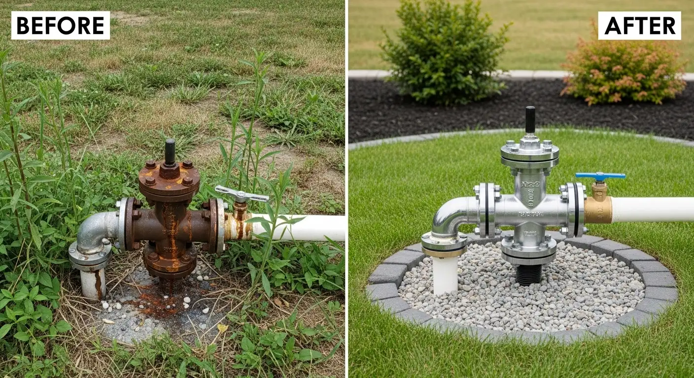 Certified backflow testing and repair specialist in Milwaukee, WI