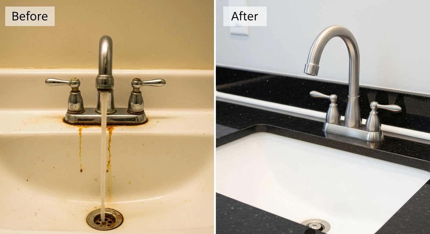 Professional faucet & sink repair service in Milwaukee, WI