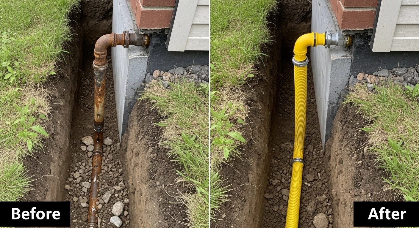 Professional gas leak repair service in Milwaukee, WI