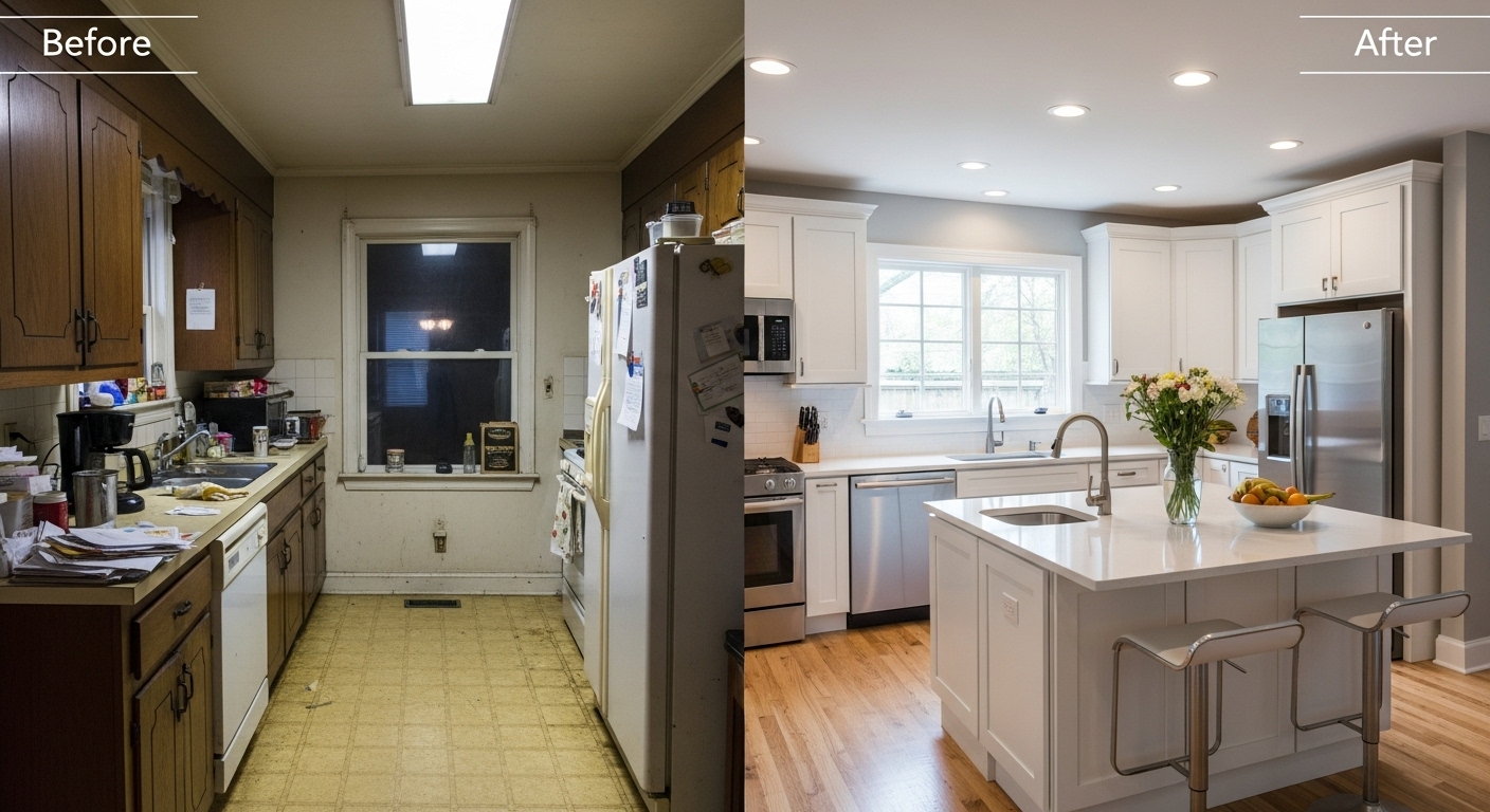 Professional kitchen remodel service in Milwaukee, WI