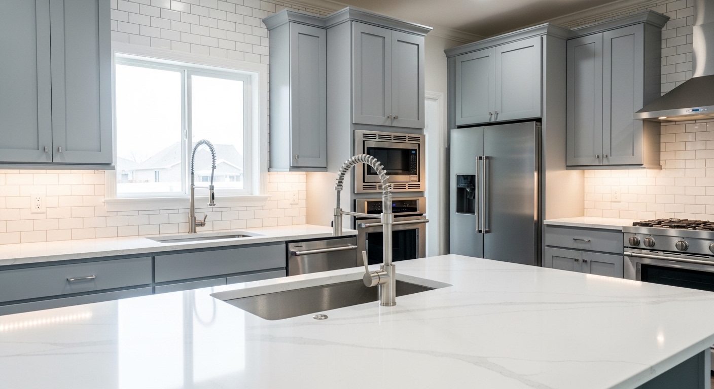 Kitchen Remodel Before and After Milwaukee WI